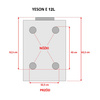 Autoclave Medizio YESON E 12L BLACK LED