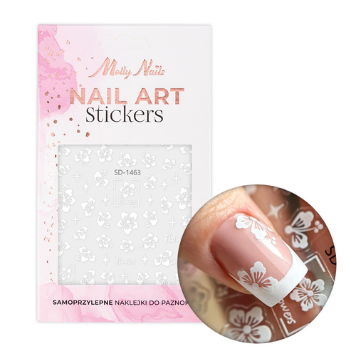 Naklejki do paznokci 5D samoprzylepne kwiaty SD-1463 Molly Nails