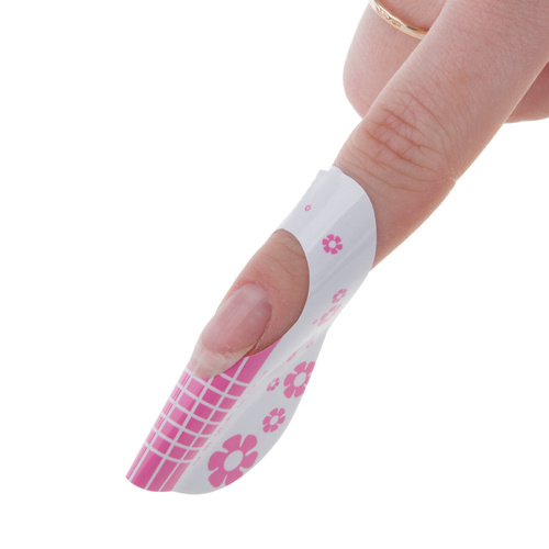 Modelli per unghie basic flowers MollyLac 500 pezzi