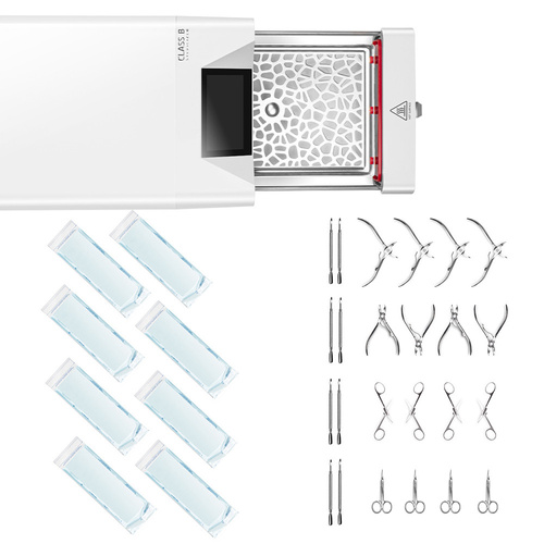 Autoklaw Enbio S LED Light + Filtr Wody GRATIS + Paszport techniczny + Certyfikat Bezpieczeństwa GRATIS różowy