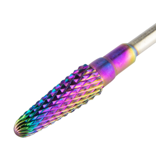 Професійний кобальтово-вольфрамовий фрезерний набір «Rainbow», модель Small cone bit M 3/32" № 8