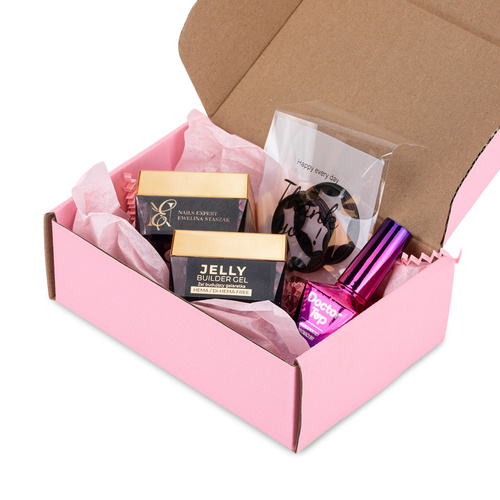 Molly Nails PRO MATCH SYSTEM 2+1 Milky 2 builder gels + Doctor Top 10g