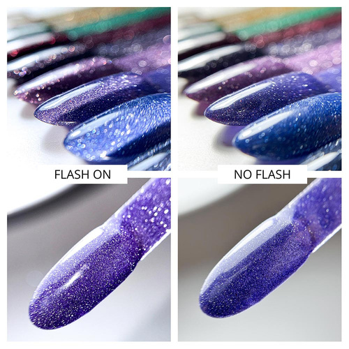 Smalto ibrido Molly Nails Flashing Lights 3 Private Show senza HEMA/Di-HEMA 8 g n. 616
