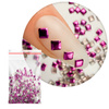 ShinePins smooth studs, rhinestones, nail decorations, square, large, NTN Premium No. 9, 5g