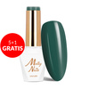 5+1 безкоштовно Гібридний лак Molly Nails Energize Verte без HEMA/Di-HEMA, 8 г, № 490