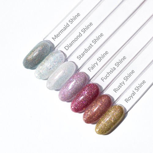 10+2gratis Żel do paznokci Shine on you Rusty Shine MollyLac HEMA/Di-HEMA Free 50g