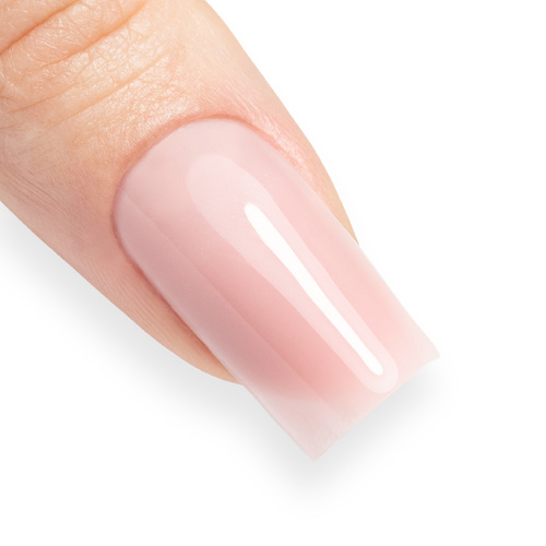 Budujący żel samopoziomujący twardy średniogęsty builder gel self leveling Molly Nails Biscotti HEMA/Di-HEMA Free 50 g