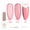 LED/UV-Hybridlack „Gel Polish Business Class“ Nr. 311 „Nude Blazer“ von MollyNails, HEMA/Di-HEMA-frei, 8 g + Nude-Farbmusterkarte GRATIS