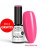 10+2 gratis Smalto ibrido LED/UV Gel Polish NTN Premium Delight Sorbet Collection n. 151 senza HEMA/Di-HEMA 5 g