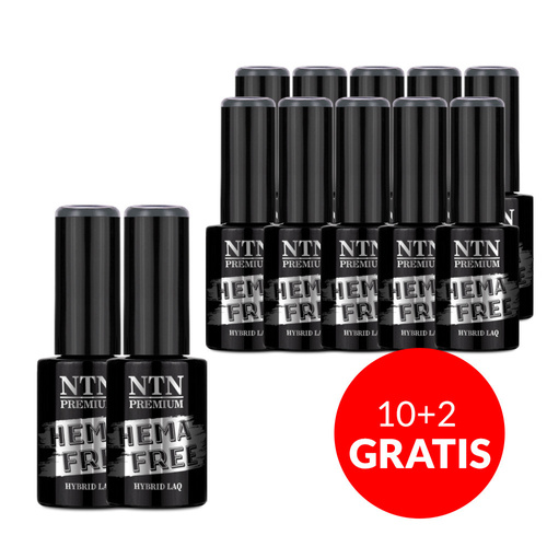 10+2 безкоштовно Гібридний лак NTN Premium Milkshake без HEMA/Di-HEMA, 5 г, № 314