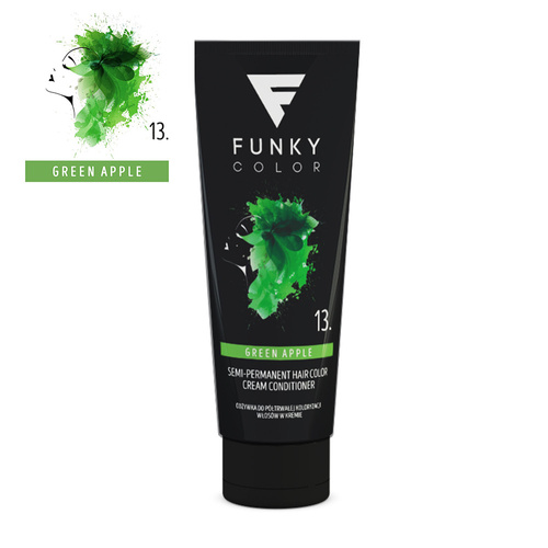 Funky Color semi-permanent hair color conditioner cream 100ml No. 13