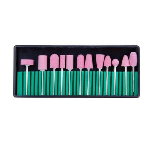 Set mit 12 Steinfräsern
