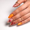5+1gratis Lakier hybrydowy Molly Nails Neons Neon Red HEMA/Di-HEMA Free 8g Nr 77