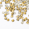 ShinePins smooth studs, rhinestones, nail decorations, square, large, NTN Premium No. 3, 5g