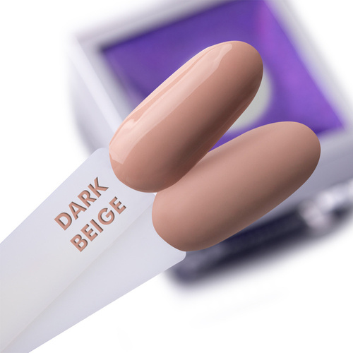 Artistic Gel paint gel ombre ornament gel for nail art Allepaznokcie Dark Beige HEMA/Di-HEMA free 5g No. 28