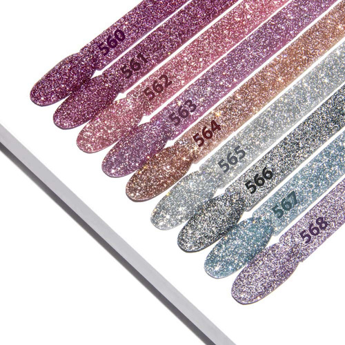 Smalto ibrido Molly Nails Flashing Lights Bling it Back senza HEMA/Di-HEMA 8 g n. 567