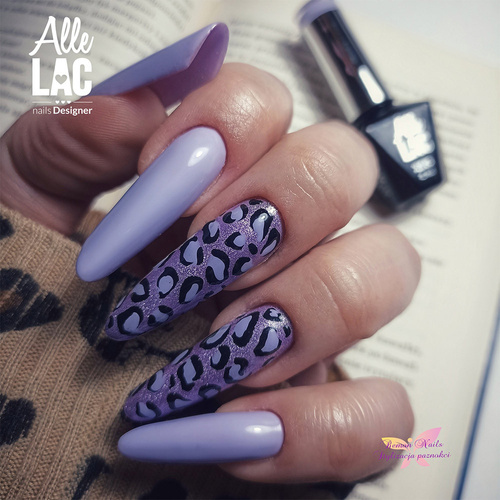 Mirror dust for nail decoration Glass Effect Allepaznokcie Lilac No. 6