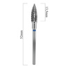 Frez z węglika spiekanego płomyk niebieski Staleks Expert 5/13,5mm