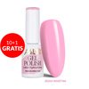 10 + 1 gratuit Vernis hybride LED/UV Gel Polish Pinks PI31 Candy Floss AlleLac sans HEMA/Di-HEMA 6 g