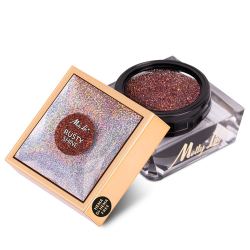 10 + 2 gratis: Shine on you Rusty Shine MollyLac HEMA/Di-HEMA-freies Nagelgel, 50 g