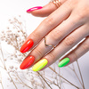 10+1 GRATIS Esmalte híbrido AlleLac Fanaberia Collection Neon, 5 g, n.º 24