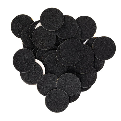 Abrasive caps, replaceable discs, 240 grit, for PodoDisk, size L, 25 mm, 50 pcs.