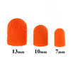 Kapturki do pedicure 7 mm gradacja 240 100szt ABS Podo Allemed Pomarańczowy Orange