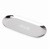 AlleLac silver metal tool tray