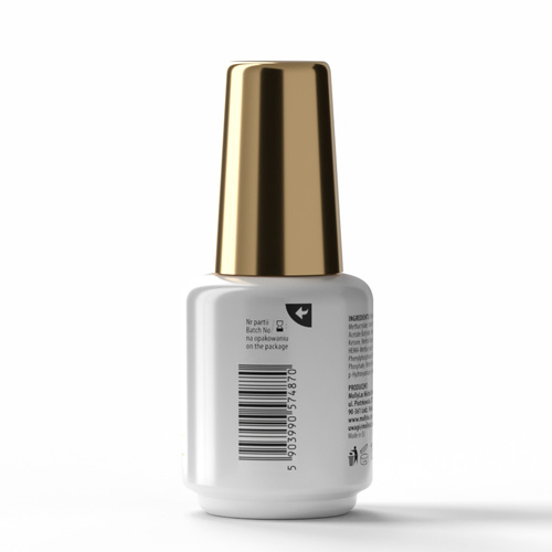 10+1gratis Baza kauczukowa elastyczne paznokcie manicure pedicure do ozdób S.O.S. Antidotum Pro Salon Molly Nails Clear 15g