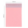 Courier Envelopes, 320x430 mm, Pink, 50 pieces