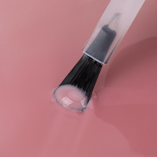 10+1gratis Żel budujący w butelce z pędzelkiem Gel in Bottle Molly Nails Pro Salon Smoky Pink HEMA/Di-HEMA Free 15g