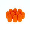 Kapturki do pedicure 7 mm gradacja 240 100szt ABS Podo Allemed Pomarańczowy Orange