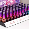 Paquete de 55 unidades: 50 esmaltes clásicos MollyLac Mirror de 10 ml + 5 capas de acabado Hard&Gloss de MollyNails de 10 ml, expositor