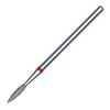 Frez diamentowy płomyk ostry czerwony Staleks Expert 2,1/8mm