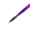 Fraise diamantée Unicorn arc-en-ciel, forme en larme étroite, n° 27
