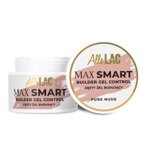 Żel budujący gęsty AlleLac Max Smart Builder Gel Control Pure Nude 45g