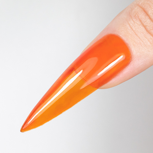 Kolorowy top bez przemywania top no wipe Crystal Glass Molly Nails Orange Pumpkin HEMA/Di-HEMA Free 10g