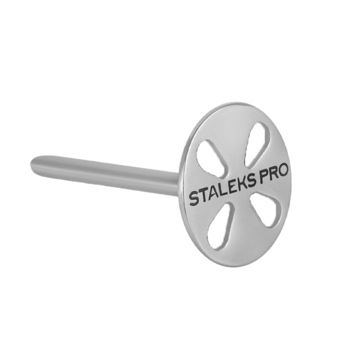 PODODISC Staleks Expert elongated pedicure disc set, mandrel + replaceable discs, M 180 grit, 20 mm, 5 pcs