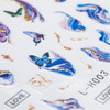 Adhesivos para uñas con forma de mariposa L-H003
