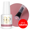 10 + 1 gratuit Gel de construction en flacon avec pinceau Gel in Bottle MollyNails Pro Salon Smoky Pink sans HEMA/Di-HEMA 15 g