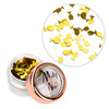 Decorazione per unghie: bicchierini dorati olografici Molly Nails 2 g