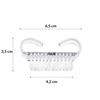 Small transparent manicure and dust brush AlleLac , 50 pcs