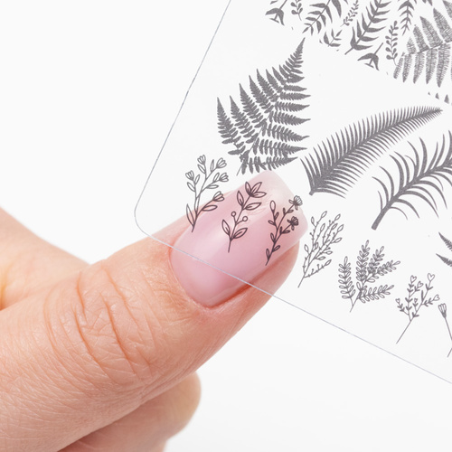 Пластина для штампів із візерунками Finger Angel V26 MollyNails