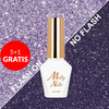 5+1 gratis Smalto ibrido Molly Nails Flashing Lights 3 Queencess HEMA/Di-HEMA Free 8 g n. 615