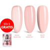10 + 1 gratis LED/UV-Gel-Nagellack Nudes N16 Light Petal AlleLac HEMA/Di-HEMA-frei 6 g