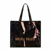 Black and gold XL MollyLac lunch bag