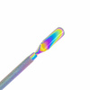 Chiodo doppio per rimuovere le cuticole e spillo per pulire le unghie Rainbow n. 5