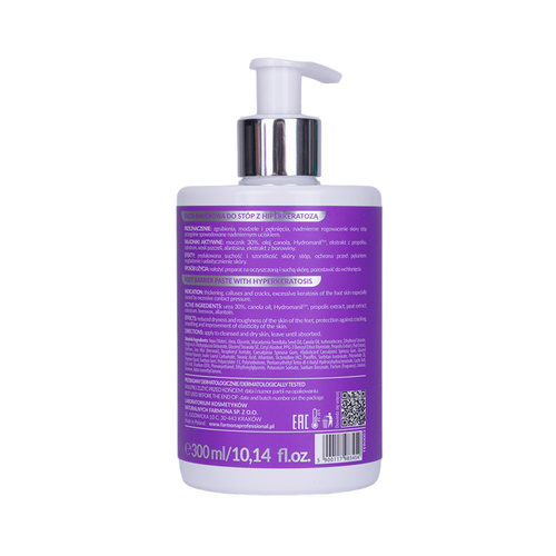 Pâte protectrice pour les pieds présentant une hyperkératose Farmona Professional Podologic Therapy 300 ml
