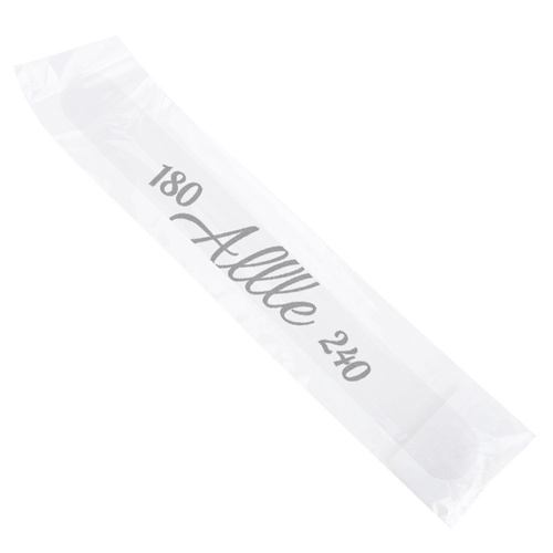 Lime à ongles Paquet sécurisé Allle simple blanc 180/240 CU-12 Haute qualité