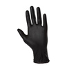 Rękawiczki nitrylowe bezpudrowe Master Glove PF Standard Rozmiar L czarne 100 szt